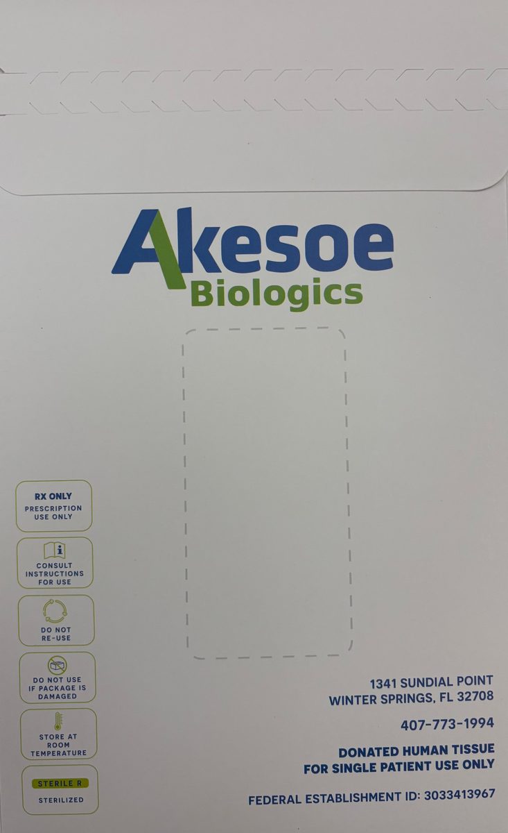 Akesoe DL: Product Packaging Back